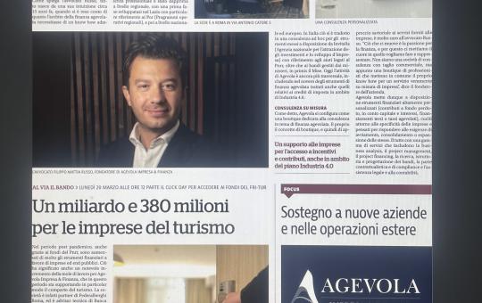 agevola impresa & finanza quotidiano la repubblica