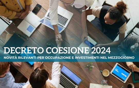 DECRETO COESIONE 2024