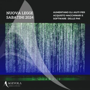 NUOVA LEGGE SABATINI 2024
