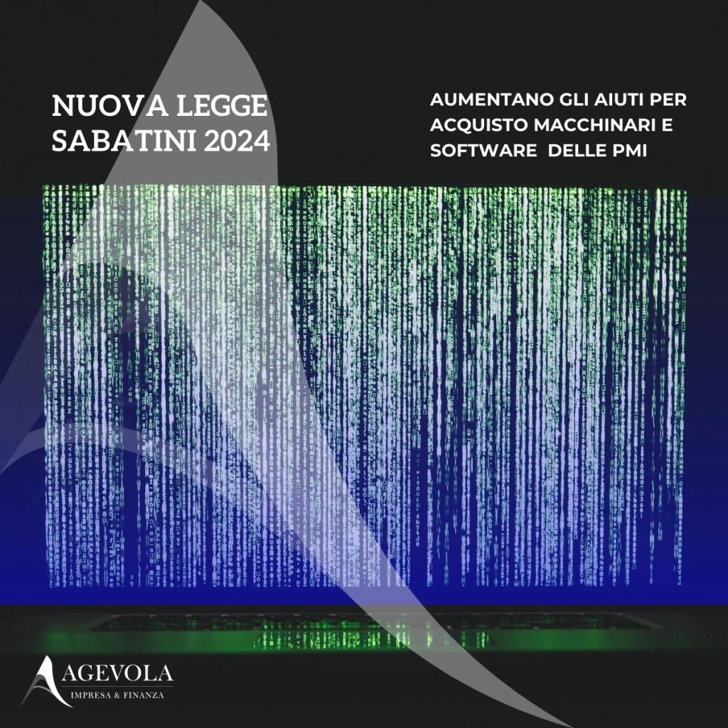 NUOVA LEGGE SABATINI 2024